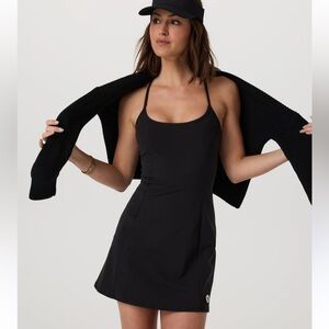 NEW Women’s Black Cloud Comfy Athletic dress with shorts~